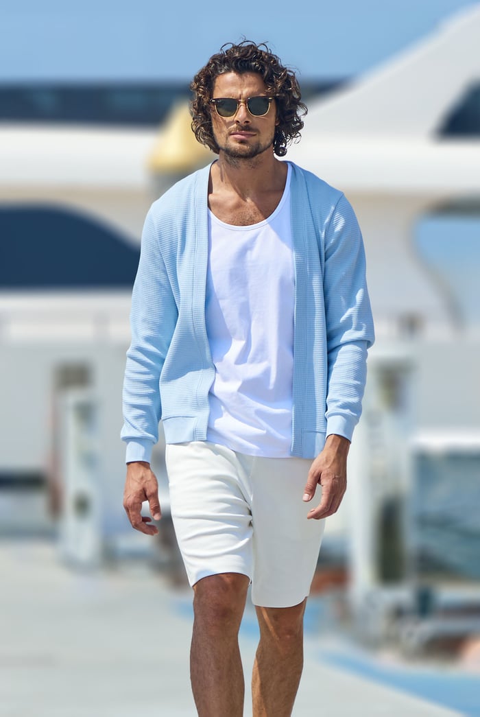 Waffle Cardigan