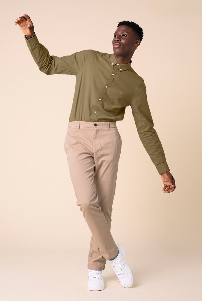 Mens Semi Formal Chino Trouser