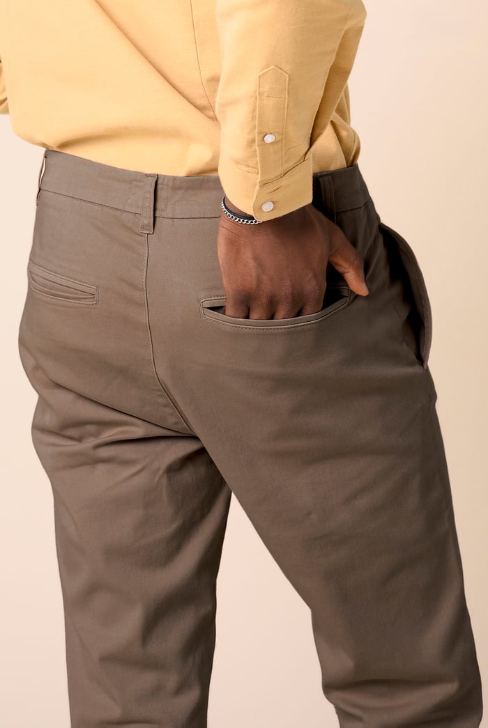 Mens Semi Formal Chino Trouser