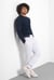Mens Brushed Terry Jogger With Cut And Sew Waistband