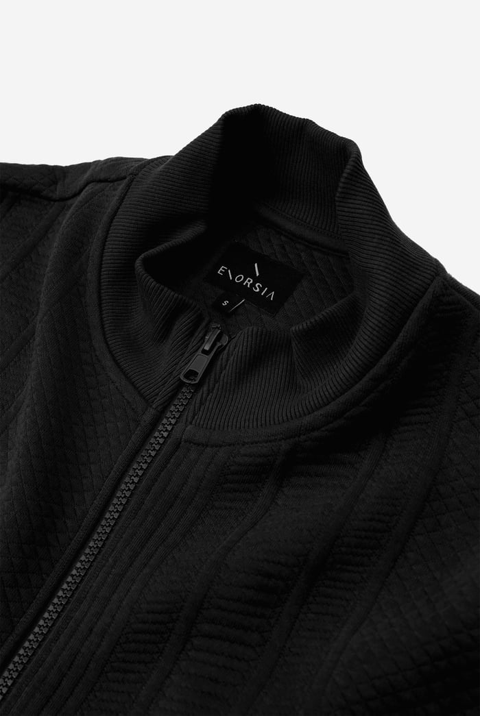 Mens Premium Texture Jersey Jacket