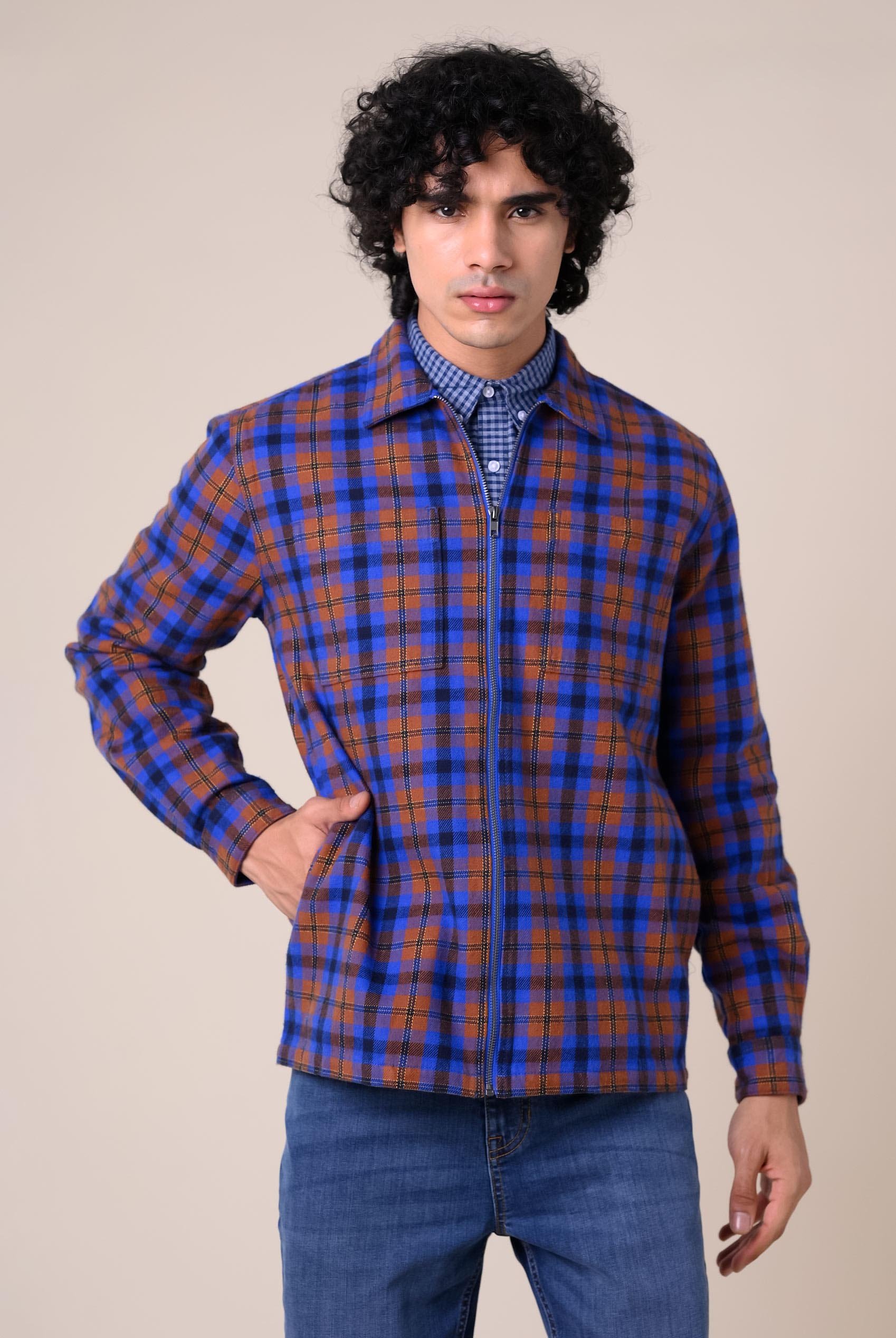 Yarn Dyed Flannel Shacket