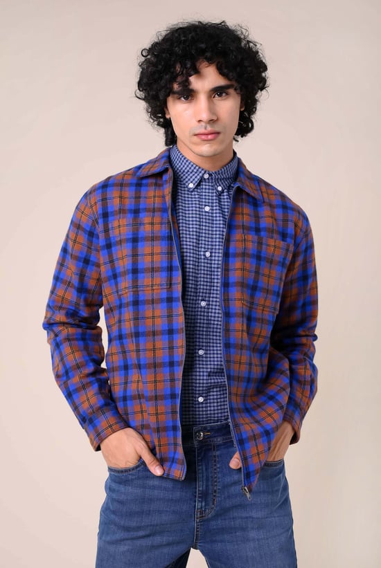 Yarn Dyed Flannel Shacket