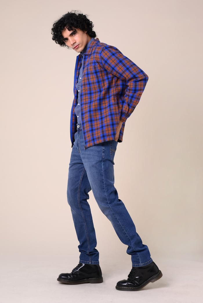 Yarn Dyed Flannel Shacket