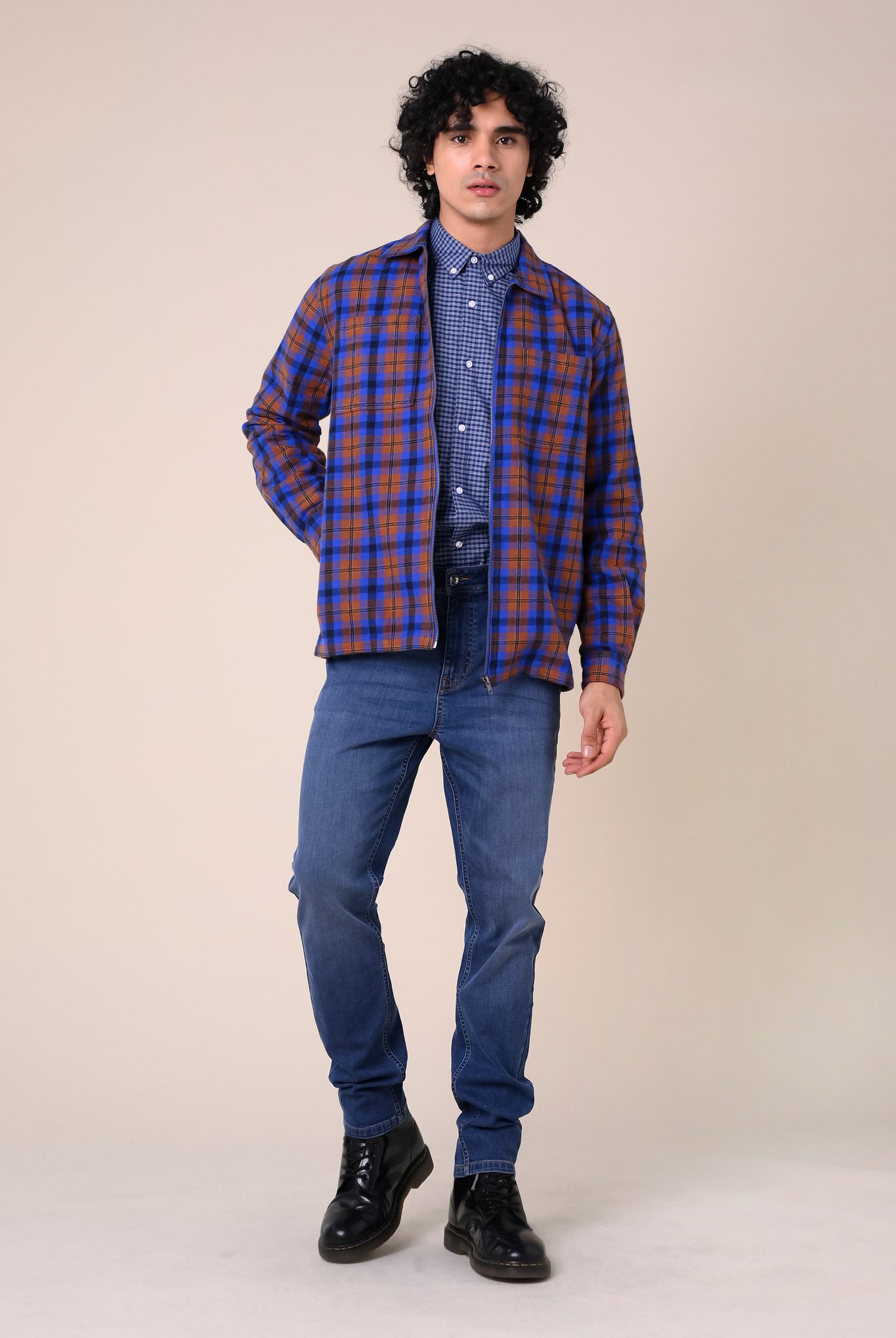 Yarn Dyed Flannel Shacket