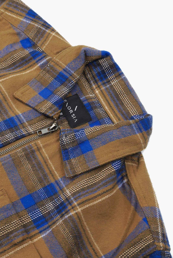 Yarn Dyed Flannel Shacket