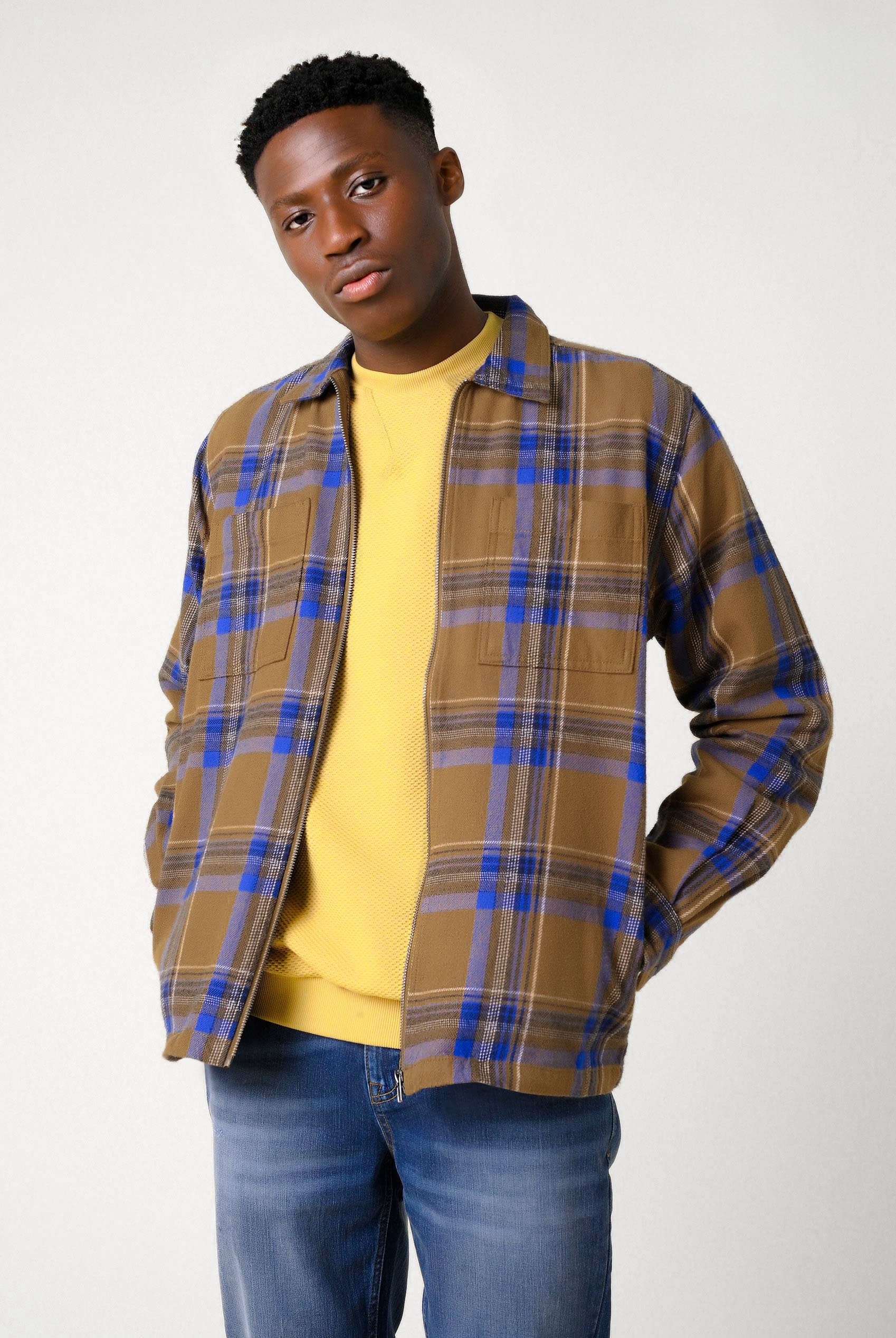 Yarn Dyed Flannel Shacket