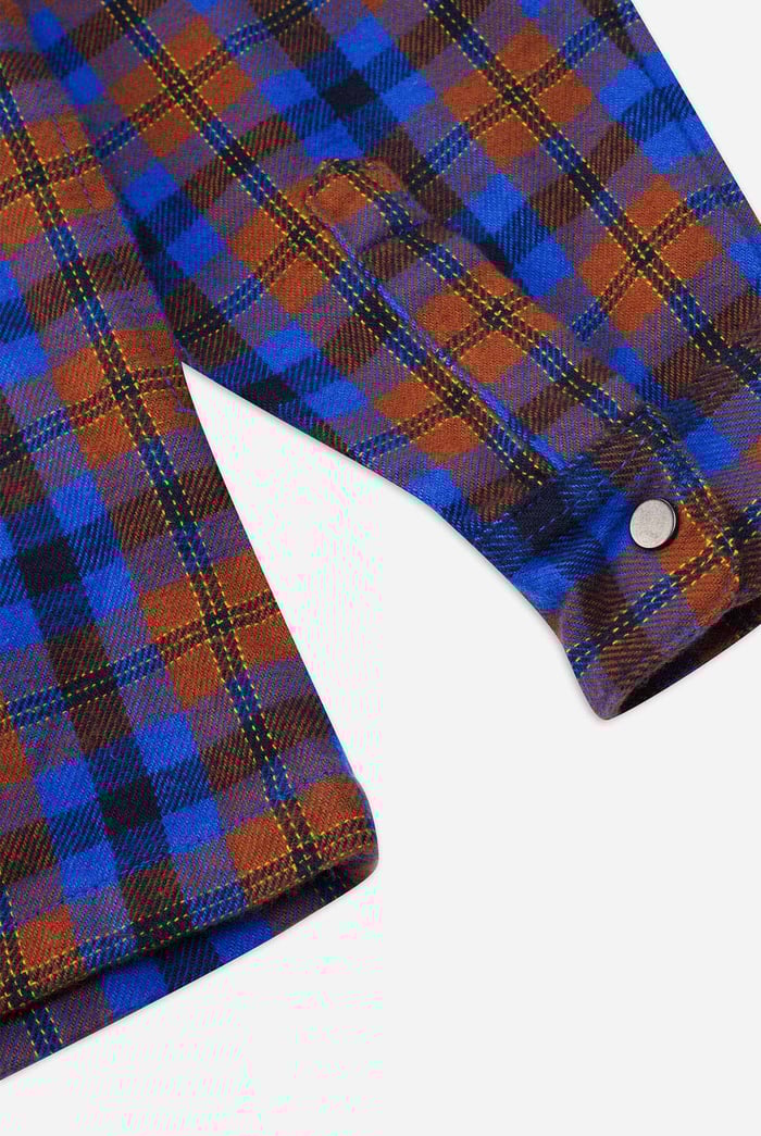 Yarn Dyed Flannel Shacket