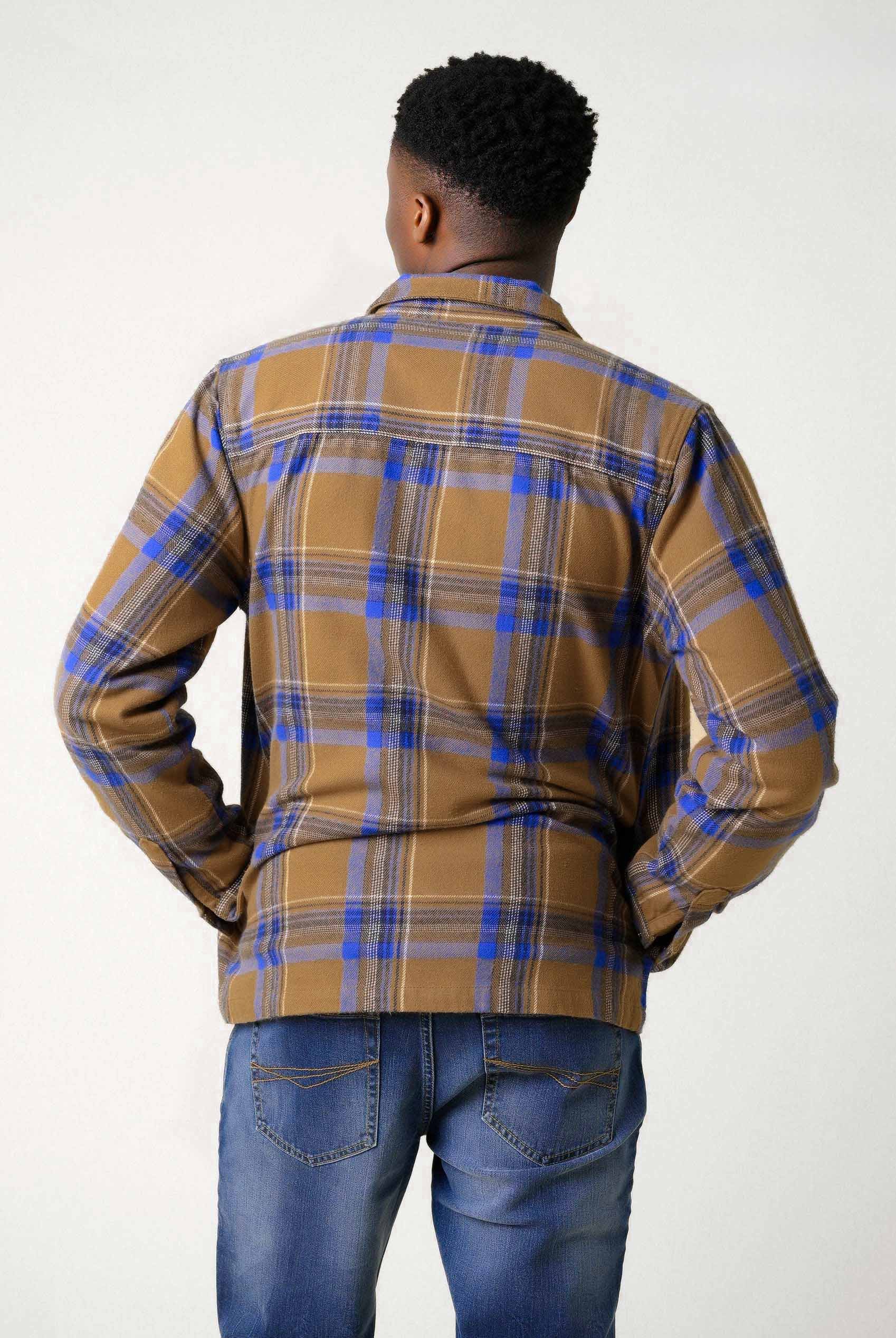Yarn Dyed Flannel Shacket