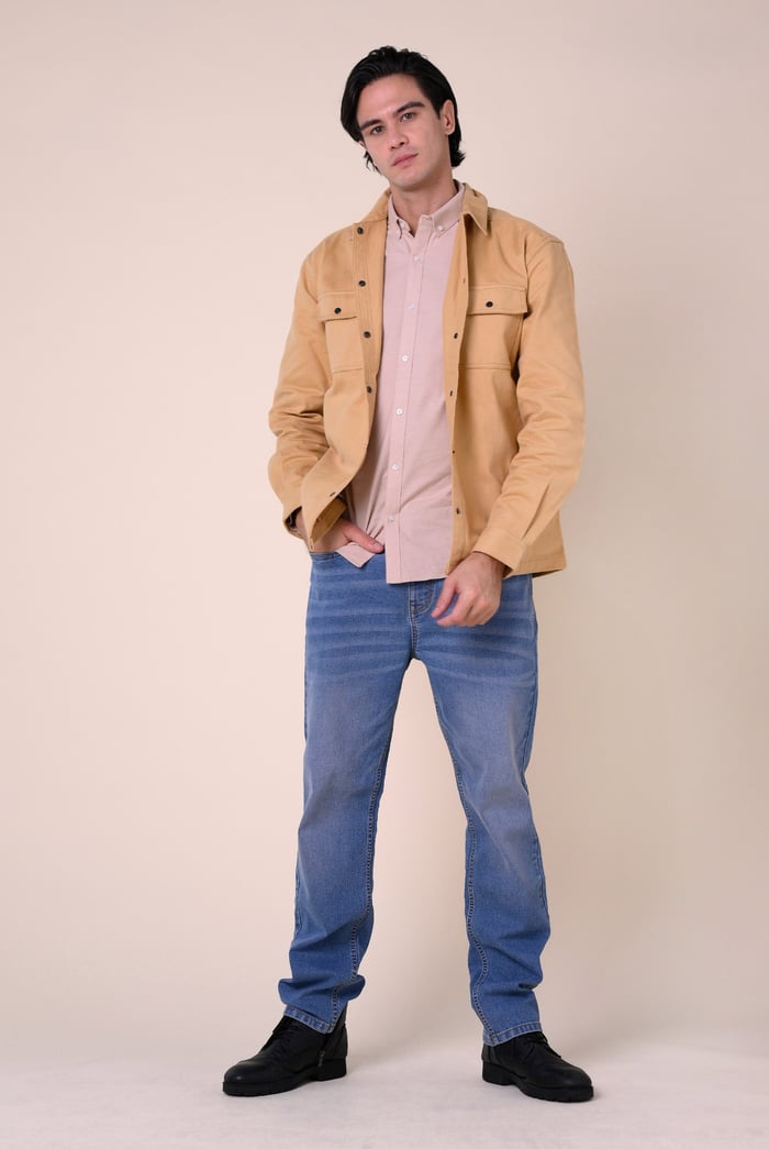 Mens Premium Twill Shacket