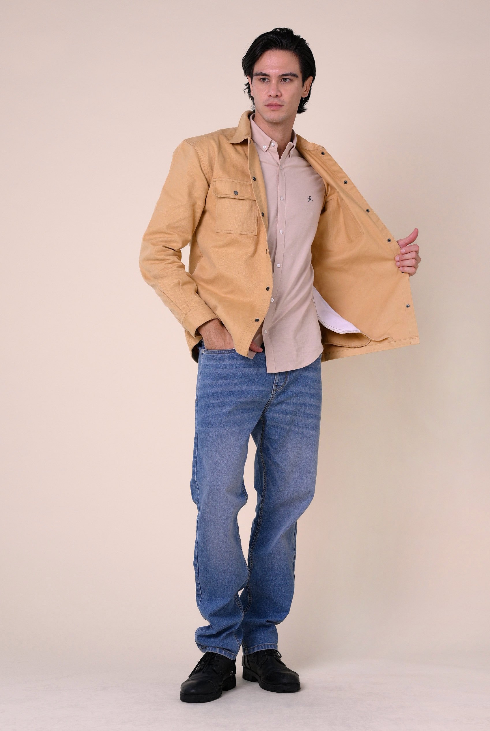 Mens Premium Twill Shacket