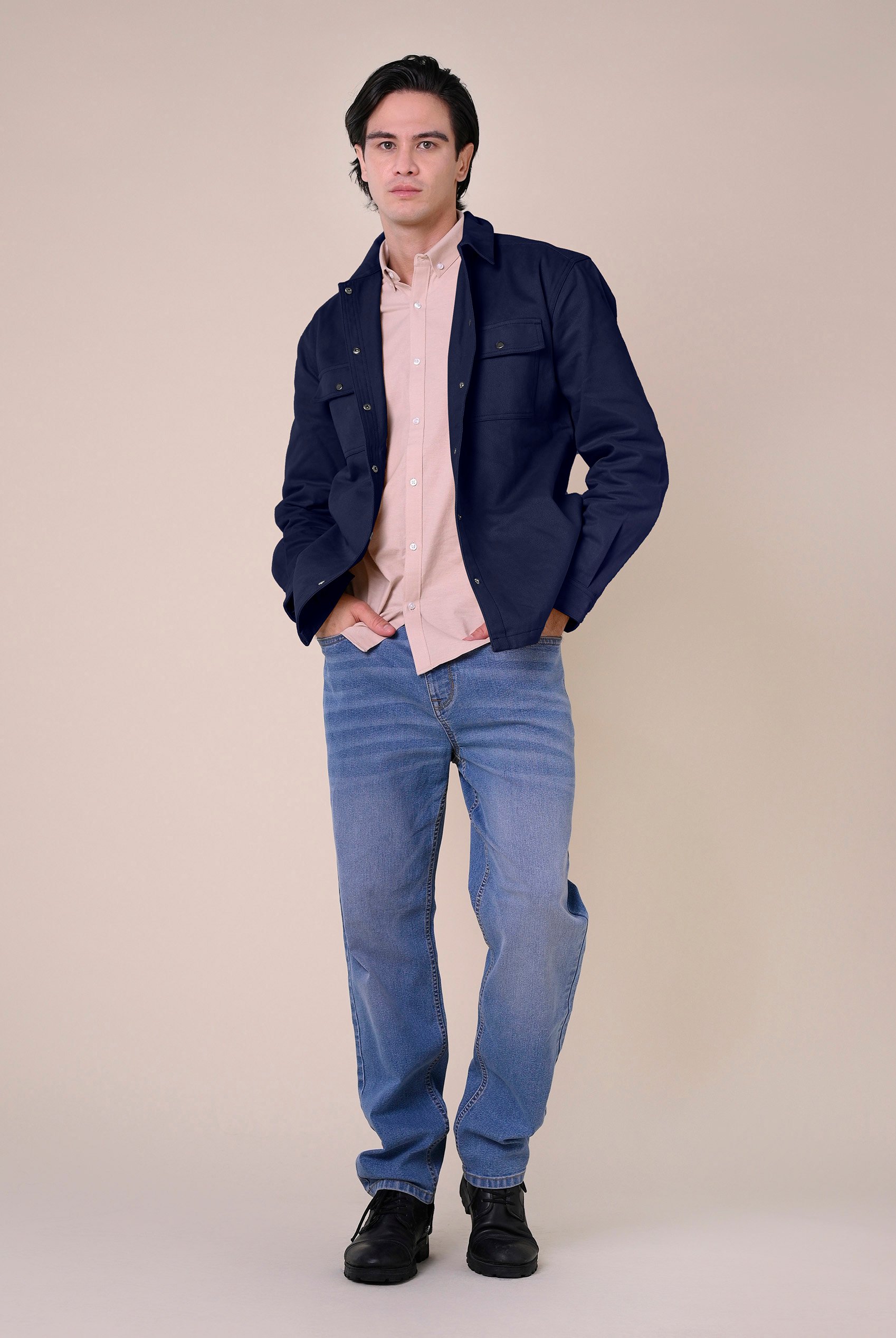 Mens Premium Twill Shacket