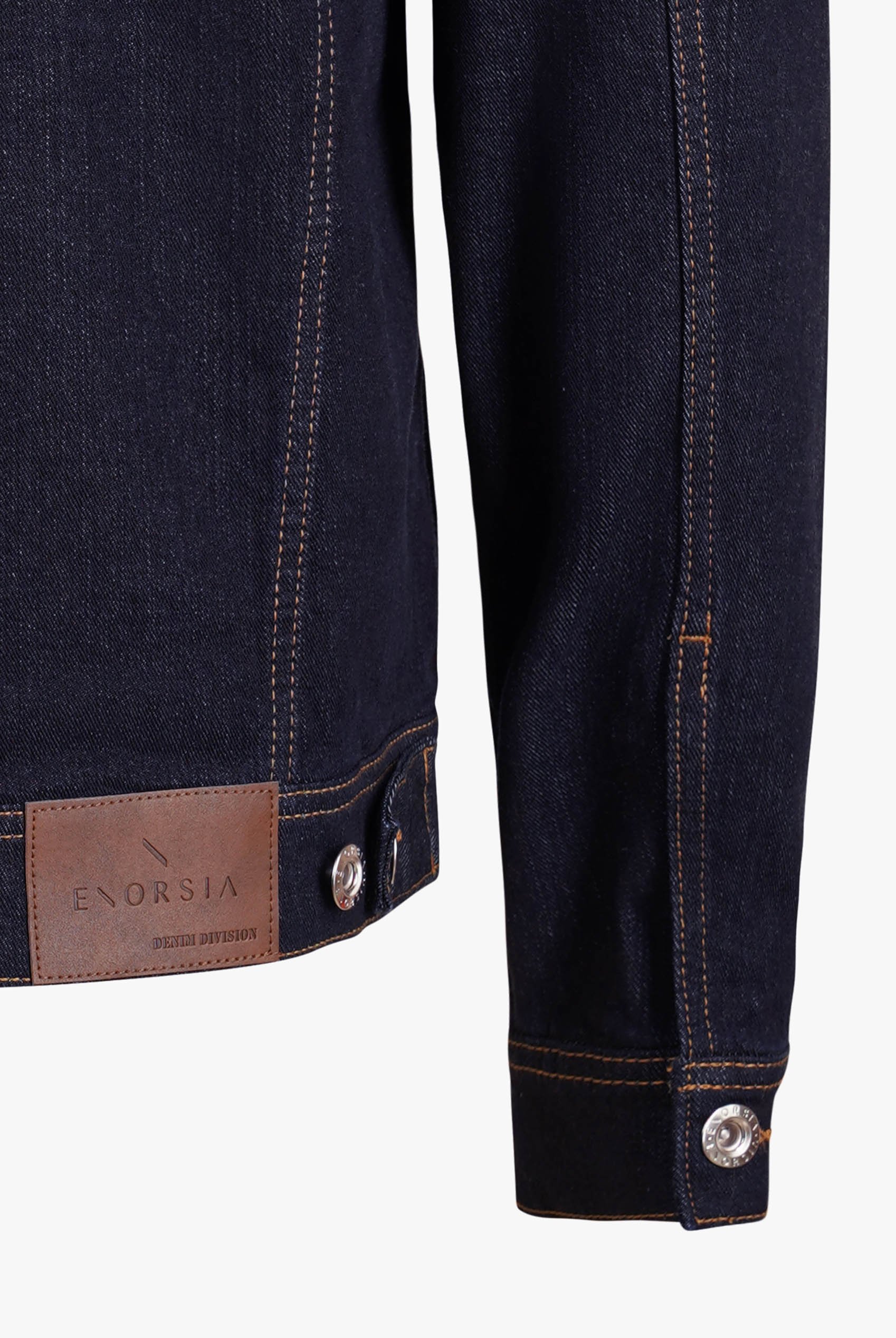 Long Sleeve Raw Denim Jacket
