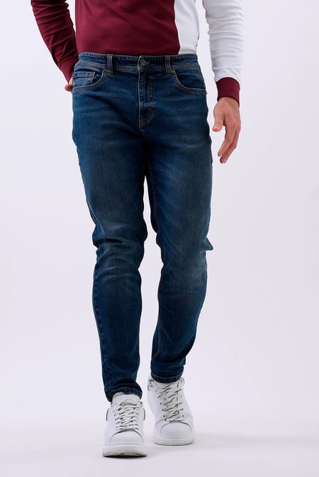 Deep Blue Slim Fit Jeans