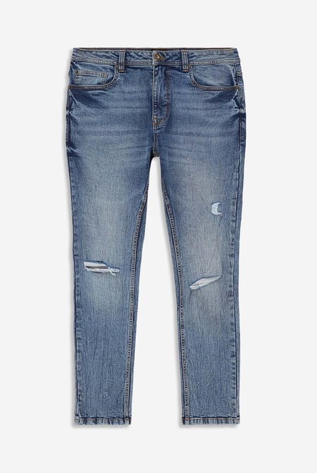 Light Blue Enorsia Authentic Skinny Fit Blue Jeans