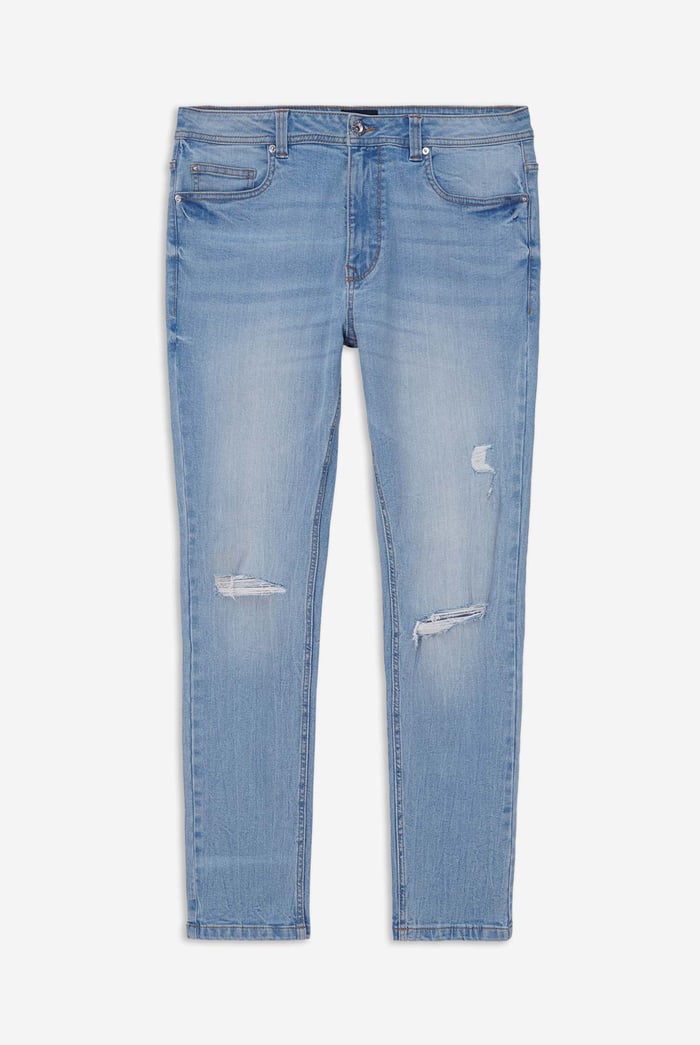 Enorsia Authentic Skinny Fit Blue Jeans