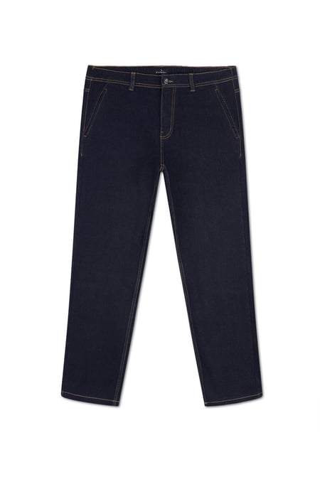 Mens Elasticated Waist Straight fit Jeans