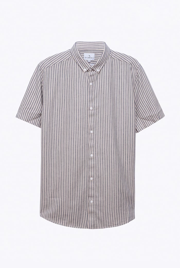 Stripe Short Sleeve Shirt