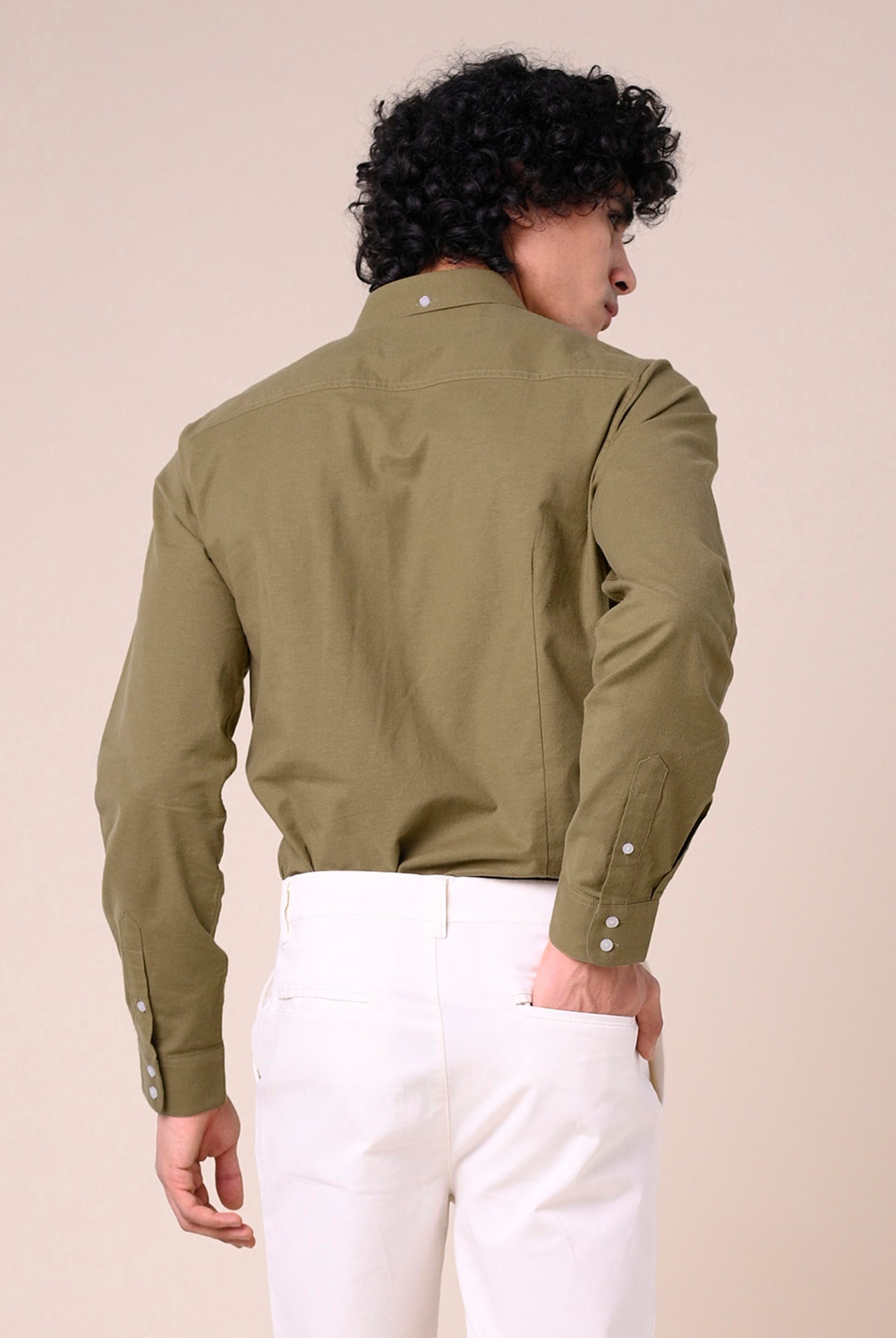 Mens Long Sleeve Casual Shirt