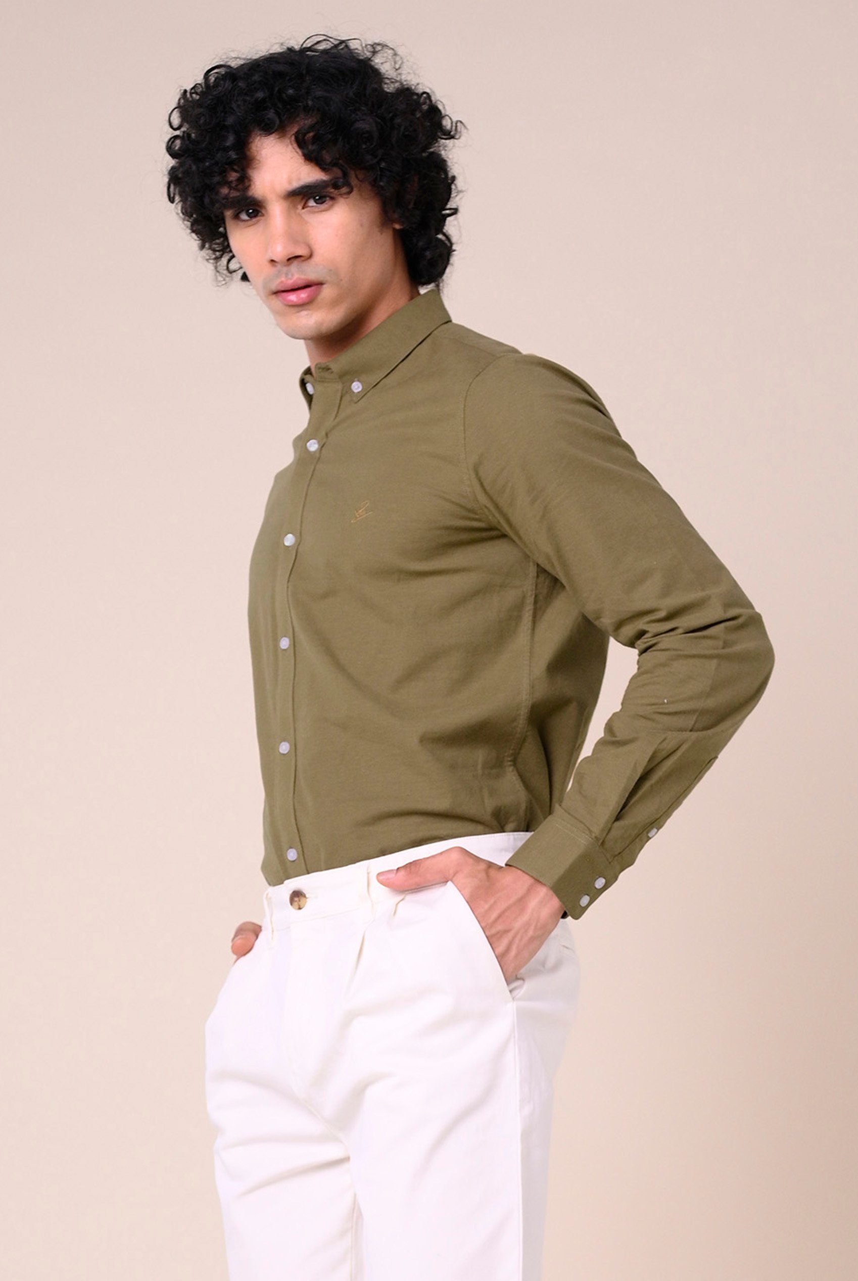 Mens Long Sleeve Casual Shirt