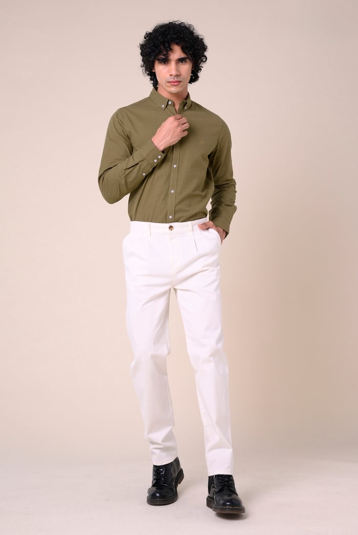 Mens Long Sleeve Casual Shirt