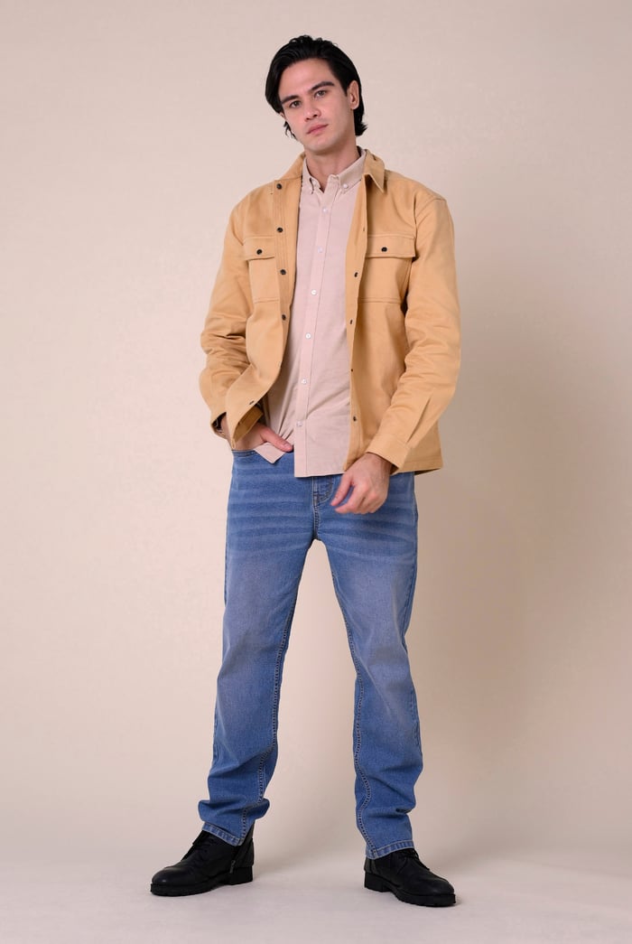 Mens Long Sleeve Casual Shirt