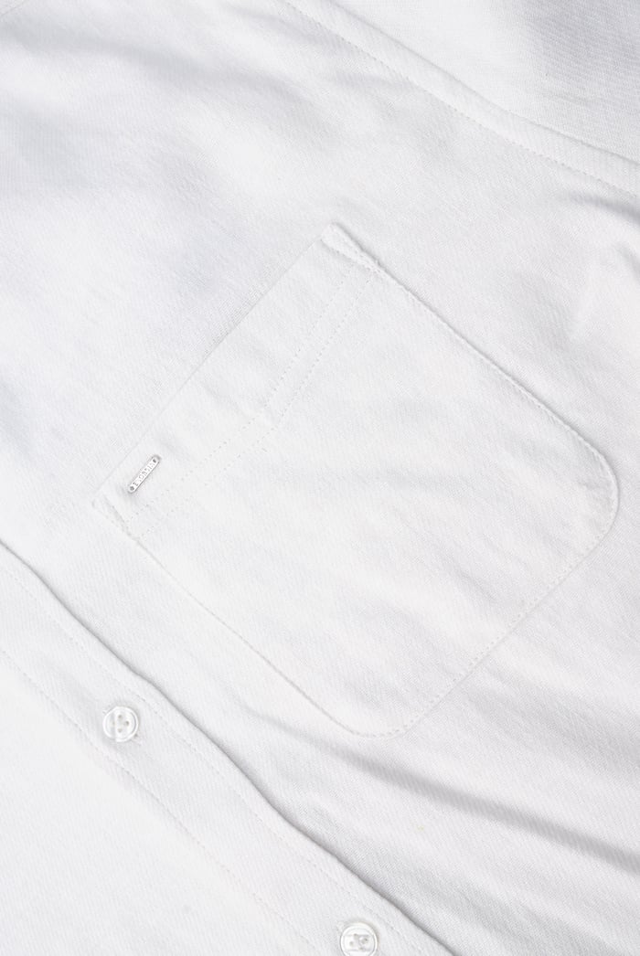 Mens Cotton Linen Roll-Up Sleeve Shirt