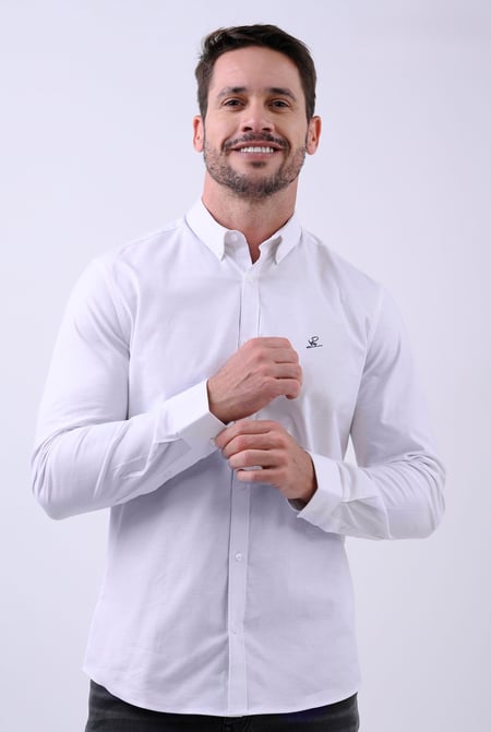 Enorsia Signature Slim Fit Oxford Shirt
