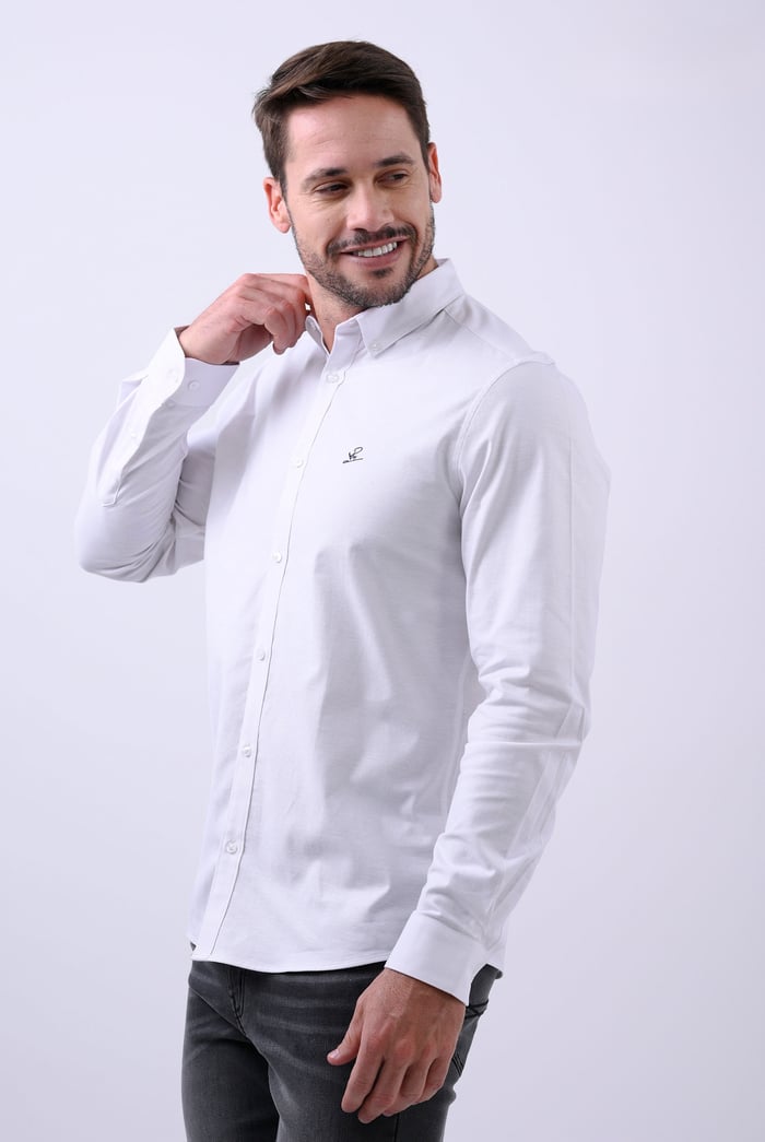 Enorsia Signature Slim Fit Oxford Shirt