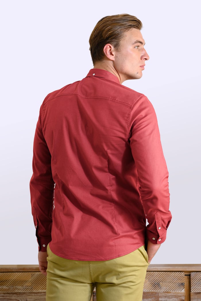 Enorsia Signature Slim Fit Oxford Shirt