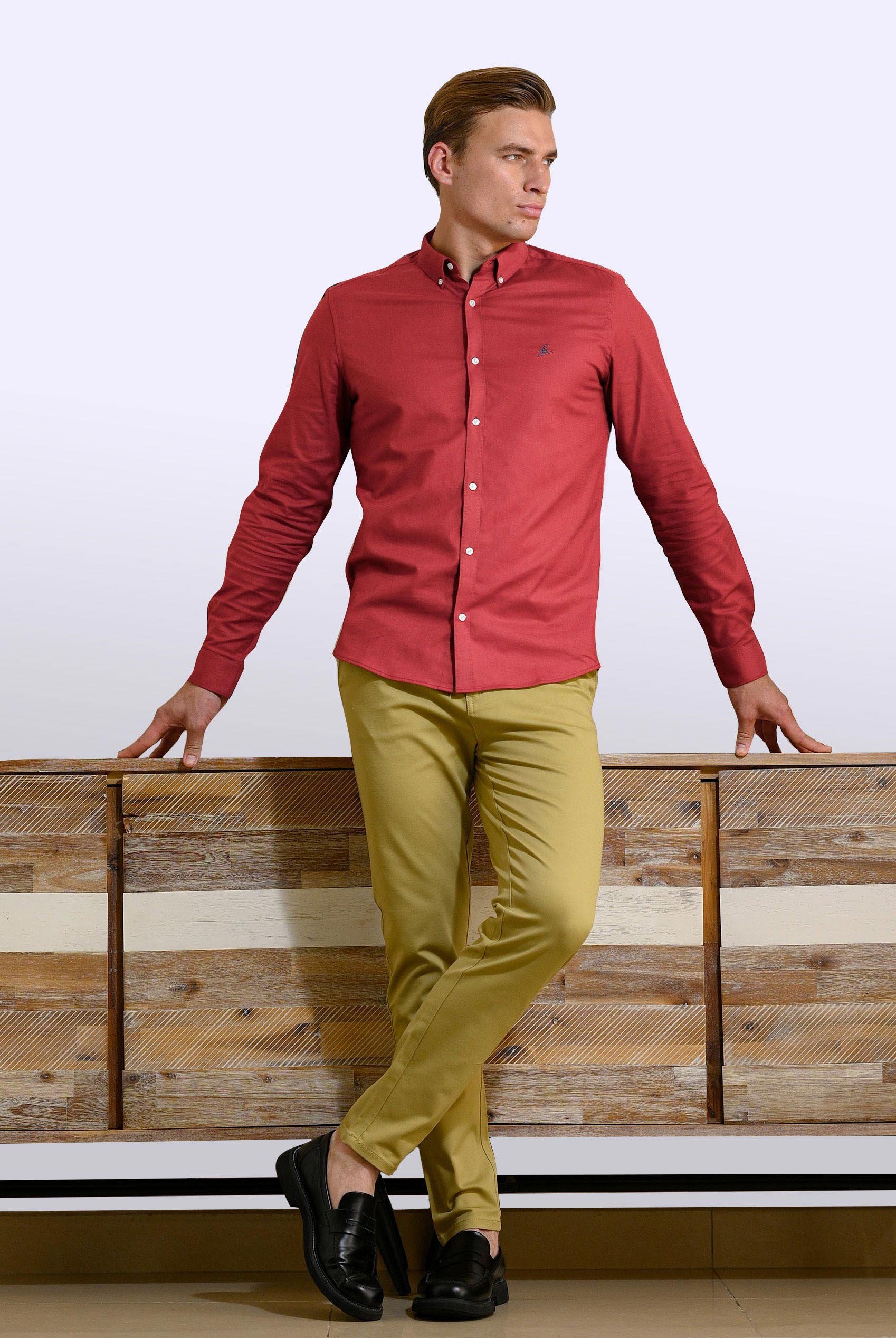 Enorsia Signature Slim Fit Oxford Shirt