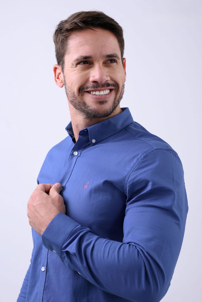 Enorsia Signature Slim Fit Oxford Shirt