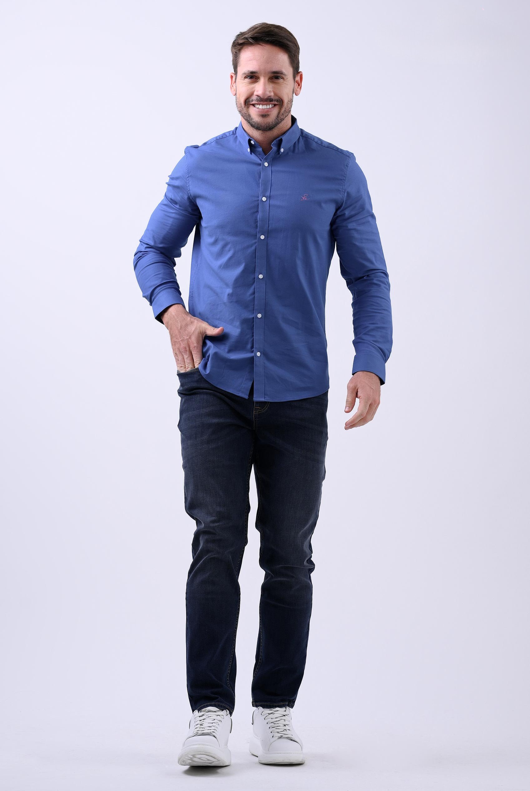 Enorsia Signature Slim Fit Oxford Shirt