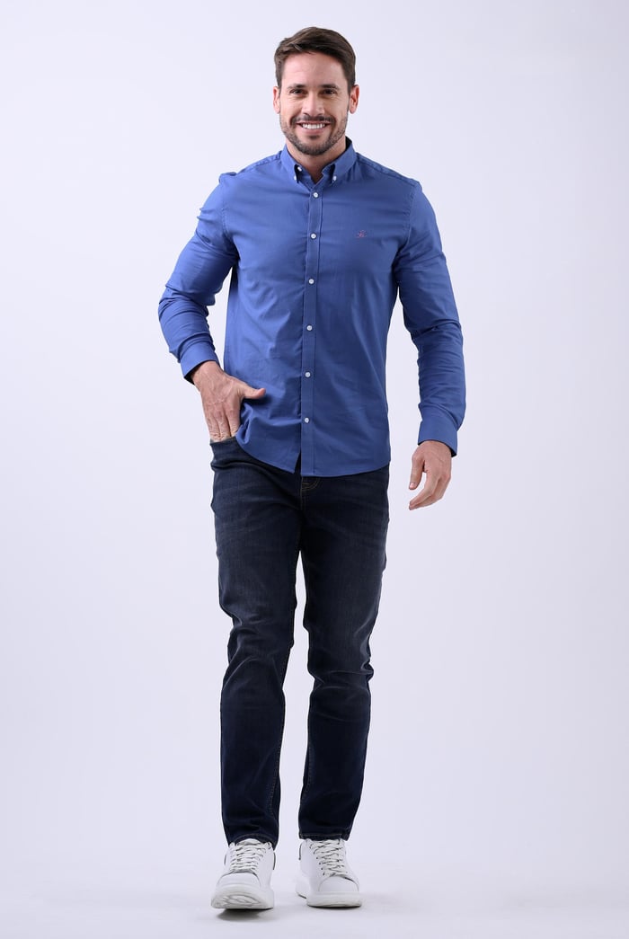 Enorsia Signature Slim Fit Oxford Shirt