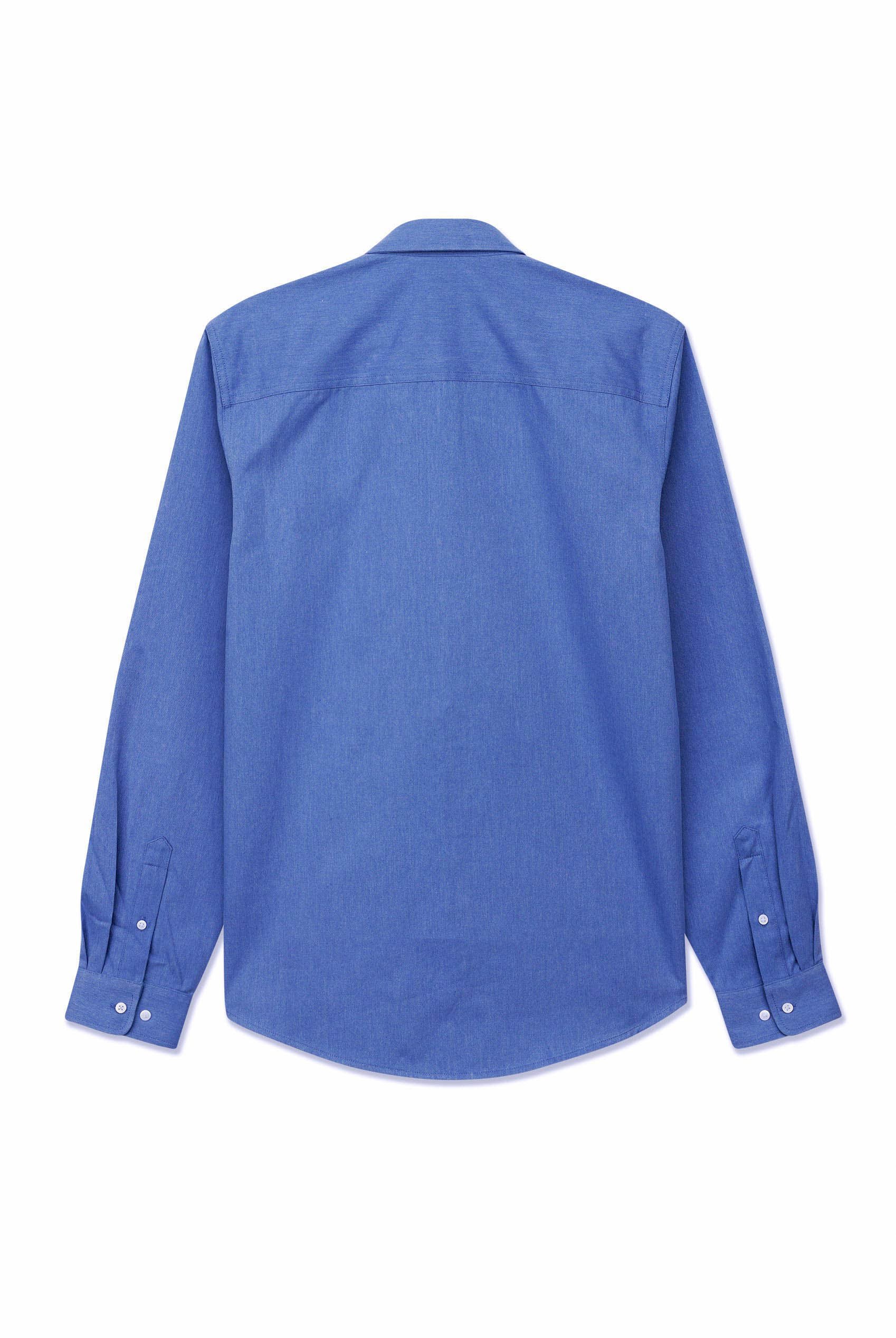 Button Down Collar Long Sleeve Shirt