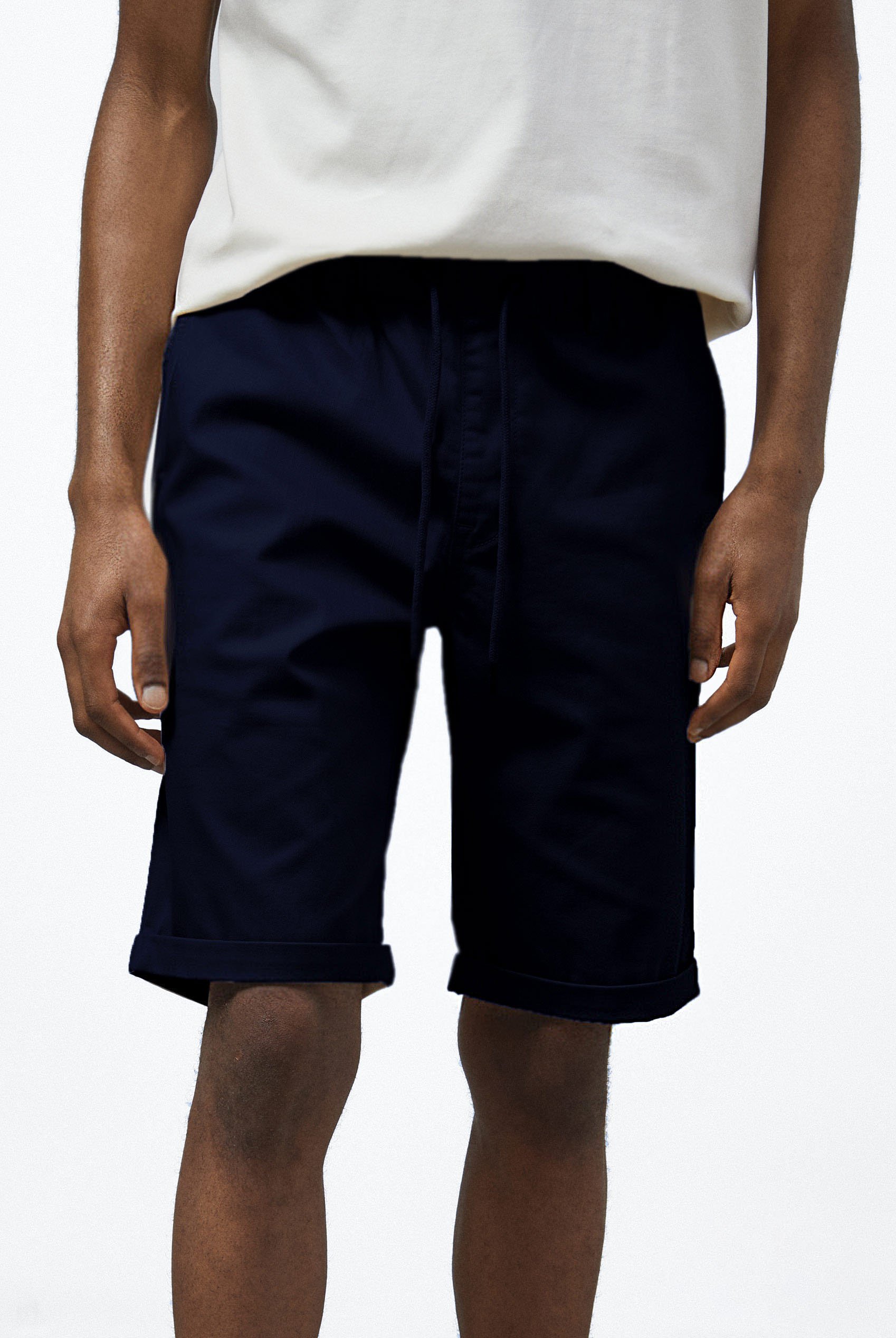 Folded Hem Shorts