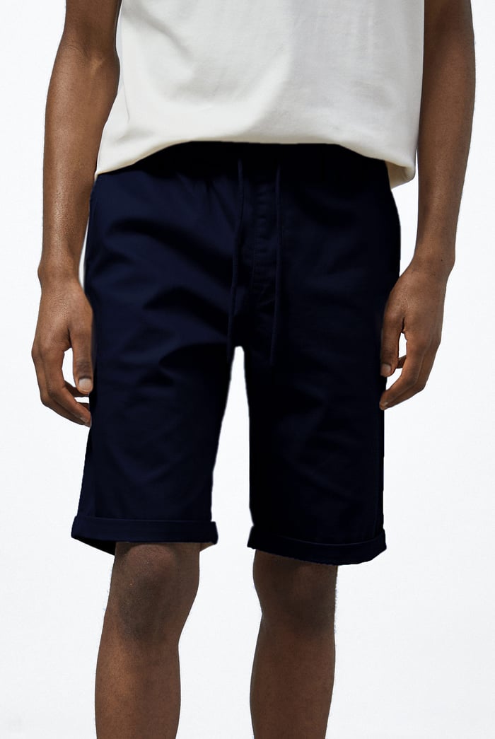 Folded Hem Shorts
