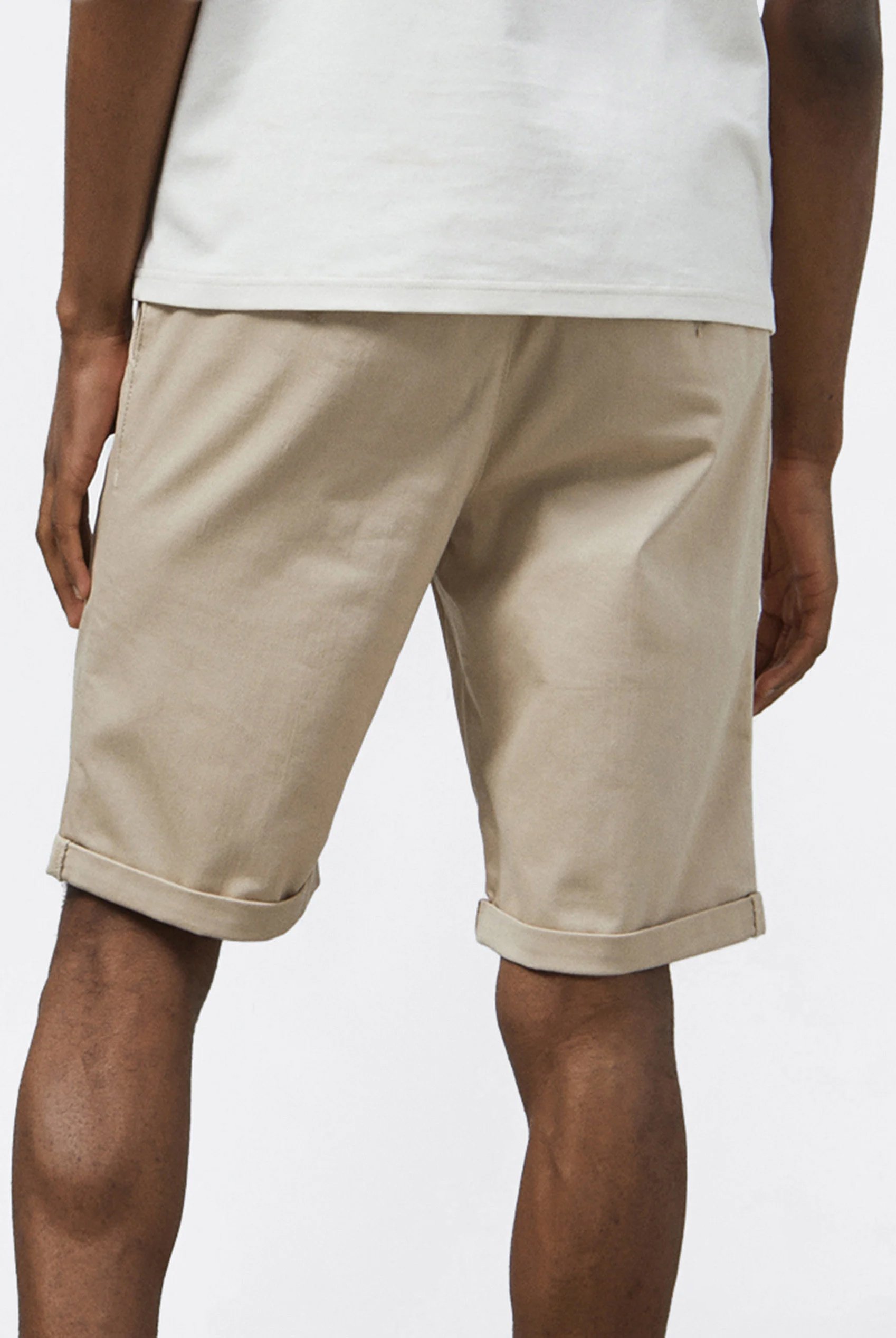 Folded Hem Shorts