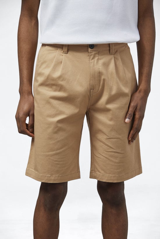 Straight Leg Short Chino Shorts