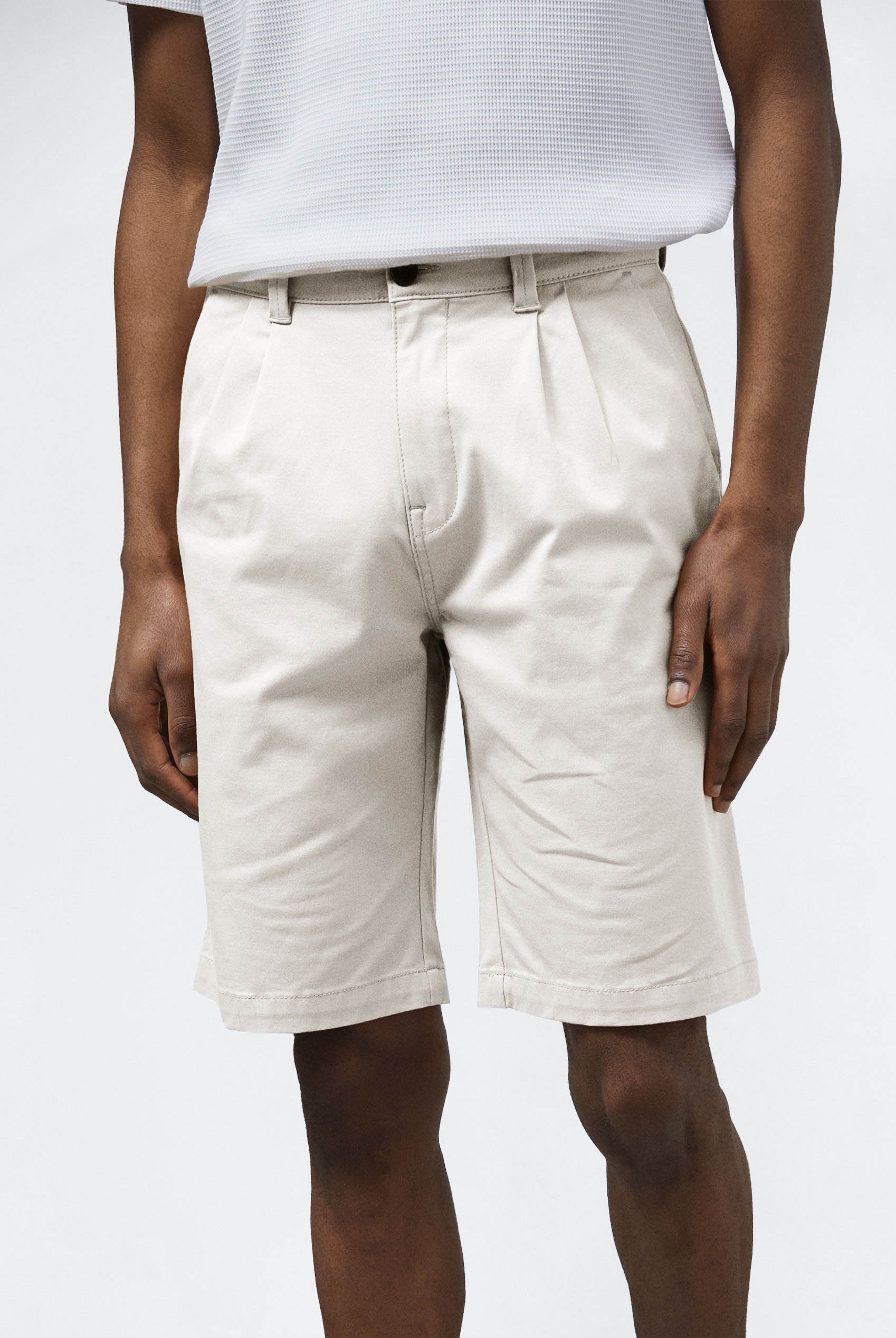 Straight Leg Short Chino Shorts
