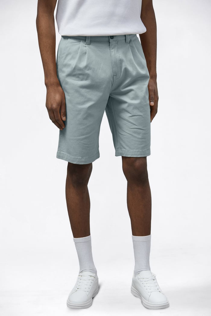 Straight Leg Short Chino Shorts