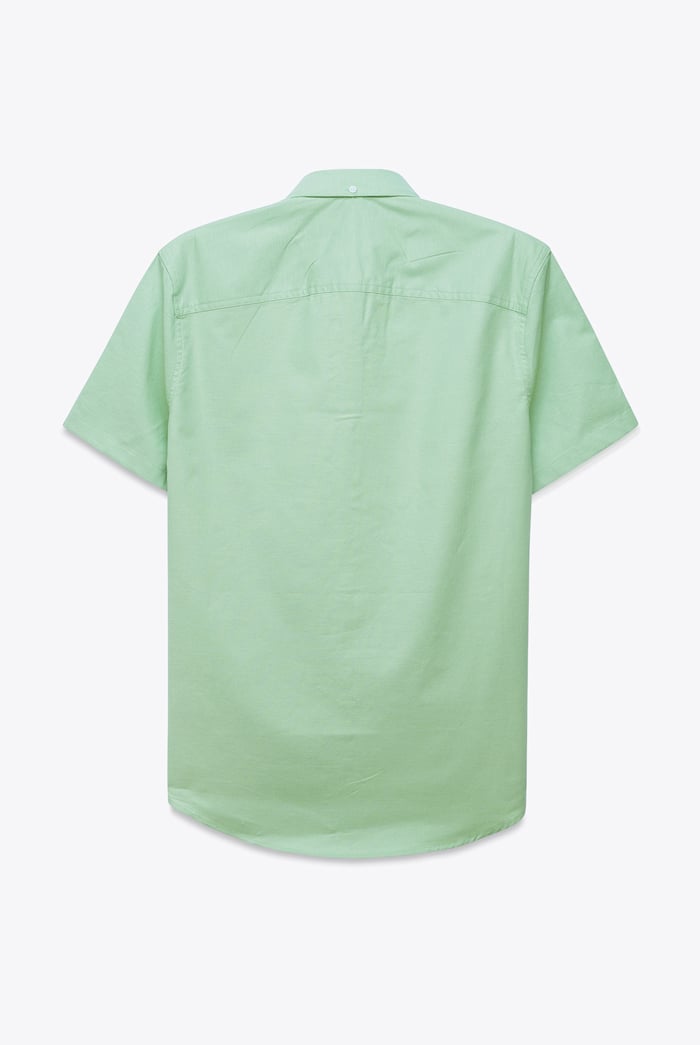 Mens Solid Short Sleeve Shirt