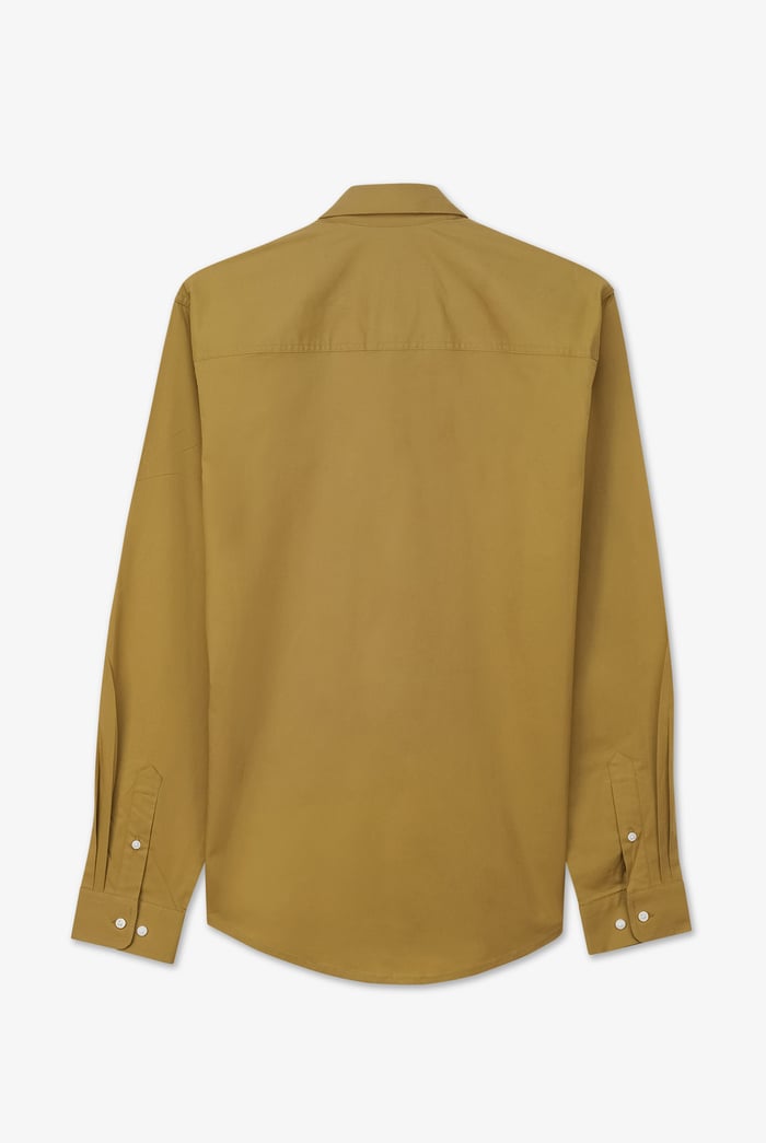 Solid Long Sleeve Regular Fit Shirt