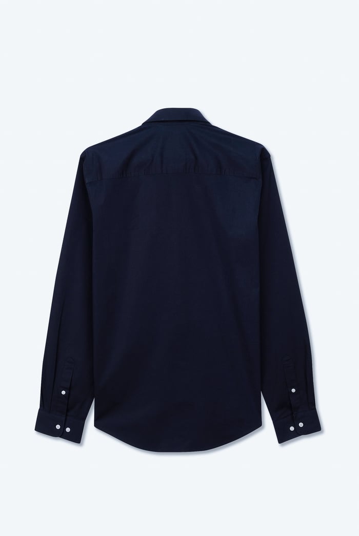 Solid Long Sleeve Regular Fit Shirt