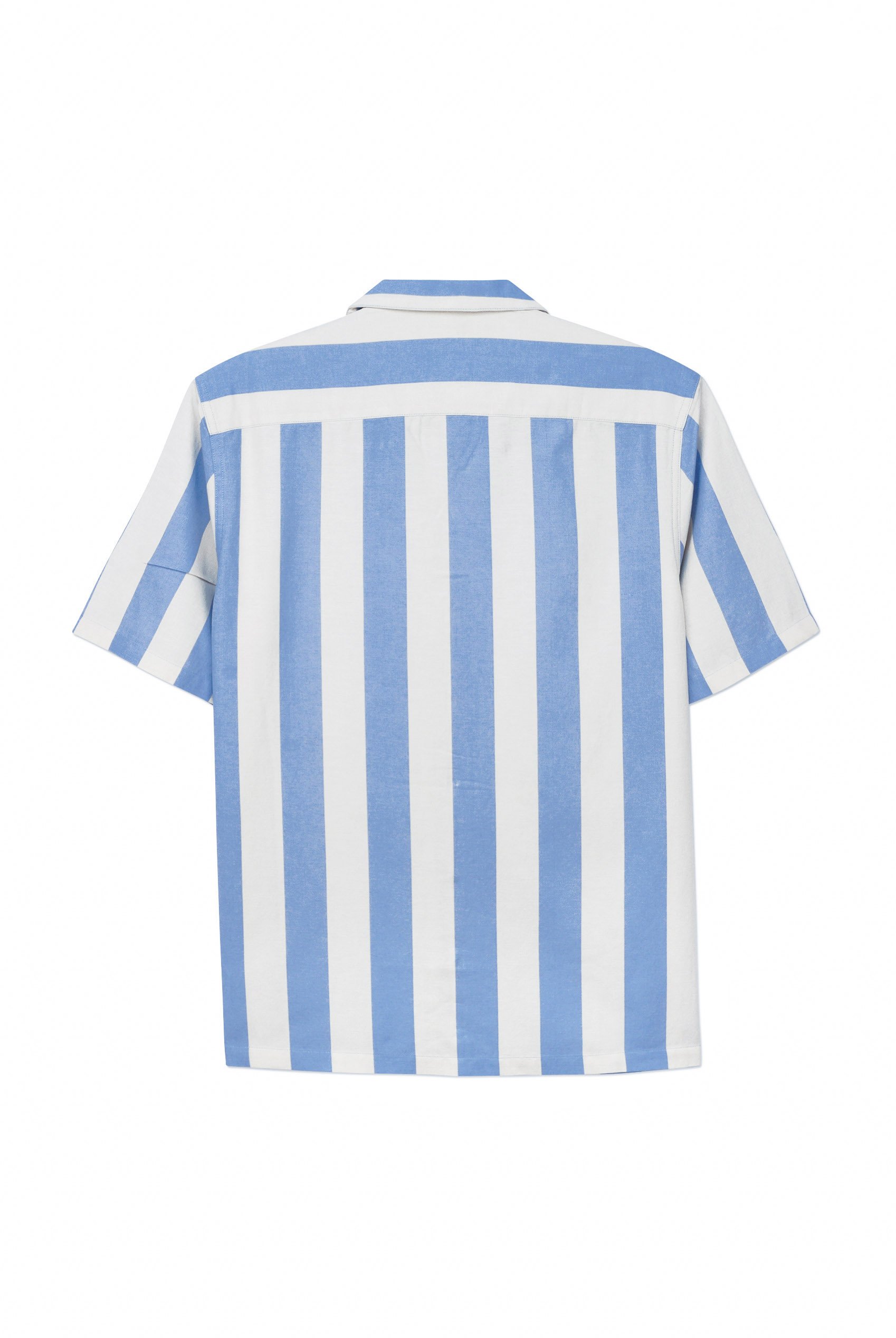 Revere Collar Short Sleeves Shirt