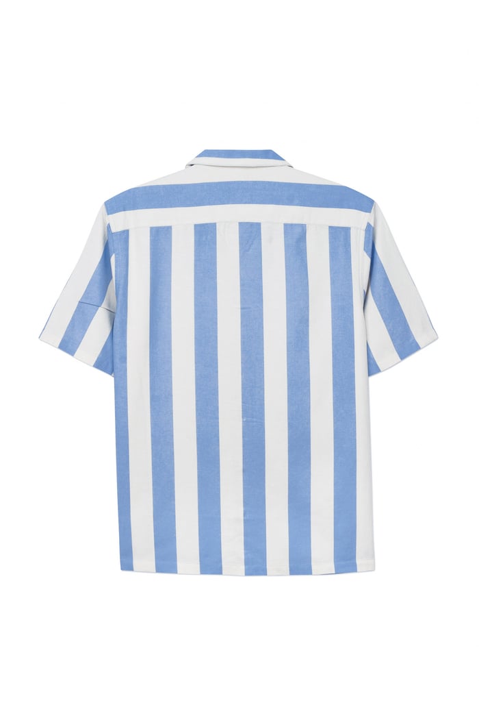 Revere Collar Short Sleeves Shirt