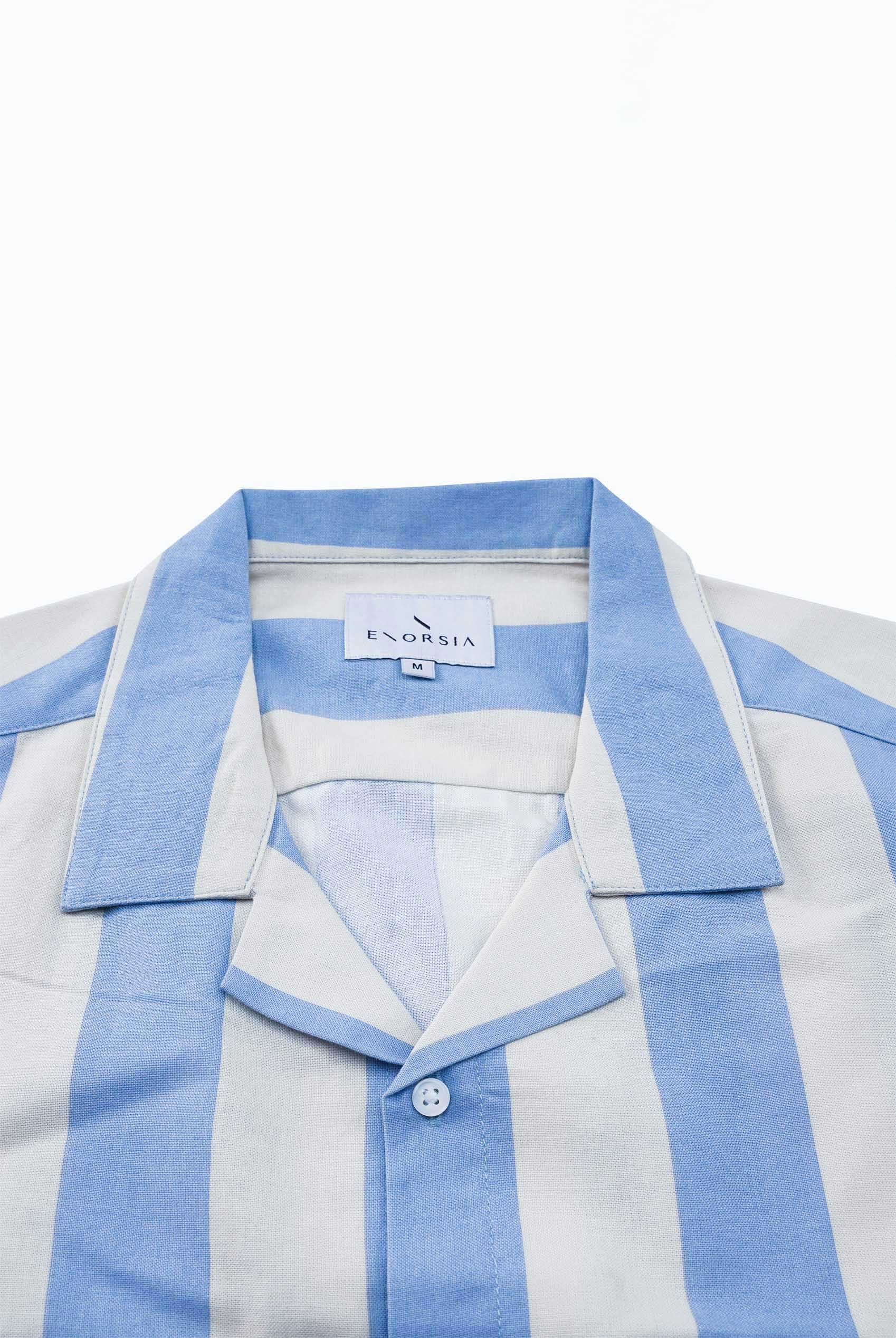 Revere Collar Short Sleeves Shirt