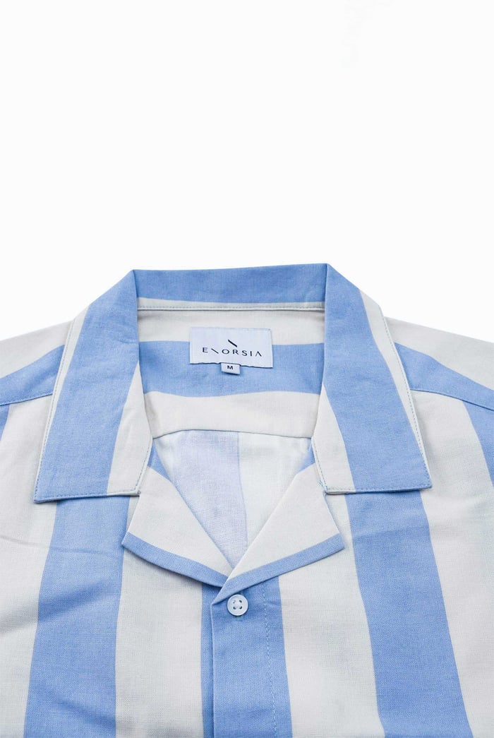 Revere Collar Short Sleeves Shirt