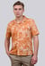 Revere Collar Short Sleeves Printed Shirt
