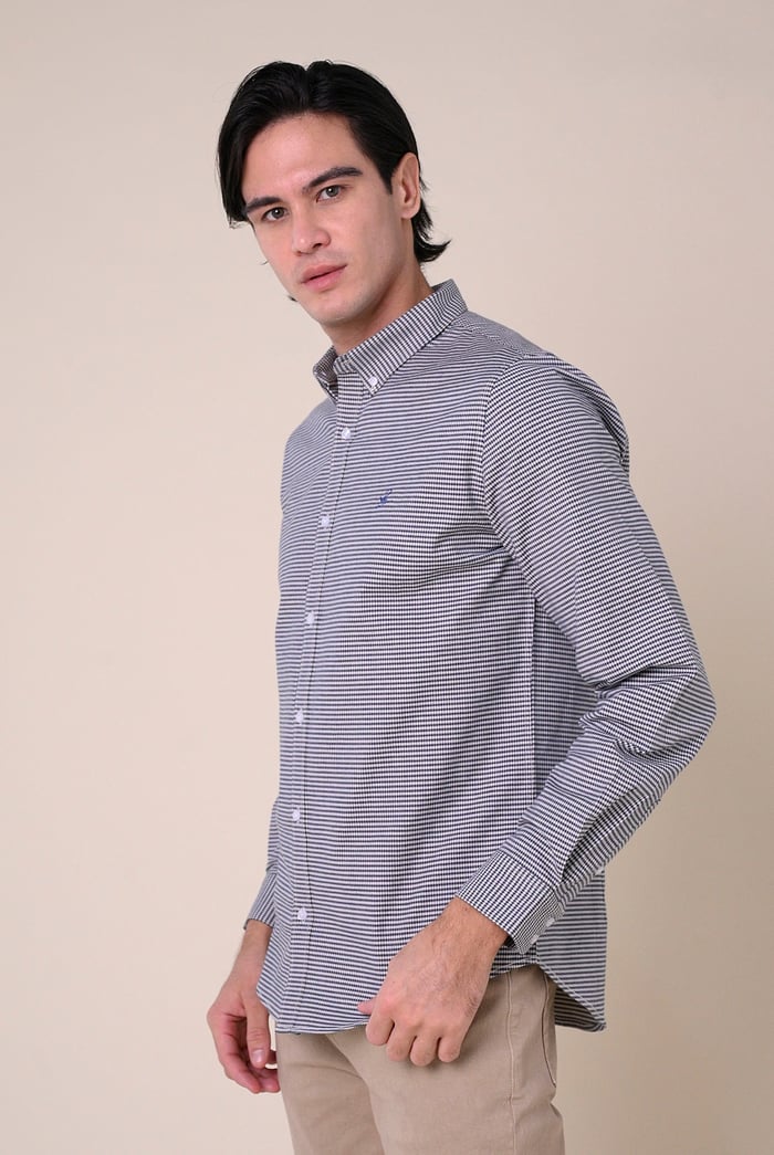 Mens Classic Regular Fit Check Shirt